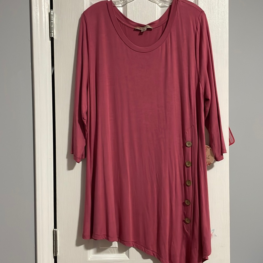 Pink Dress Size:1XL